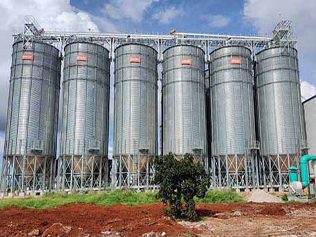 coffee storage silo