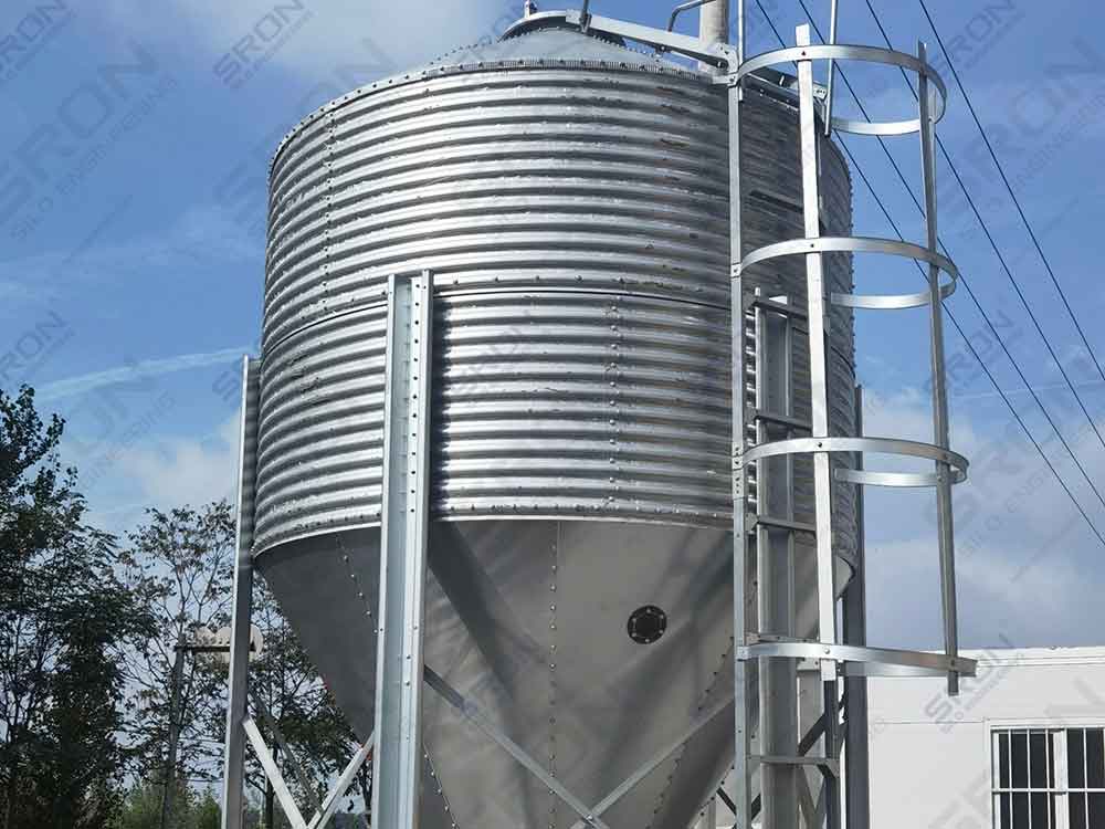 grain feed silo