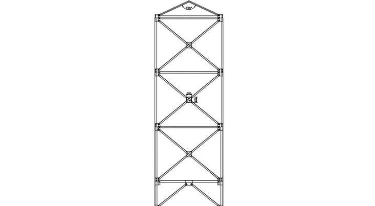 Bucket Elevator Tower For Grain Silo